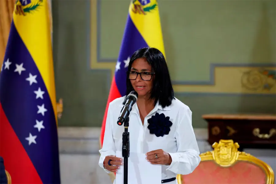 Delcy Rodr&iacute;guez, presidenta interina de Venezuela (Reuters)