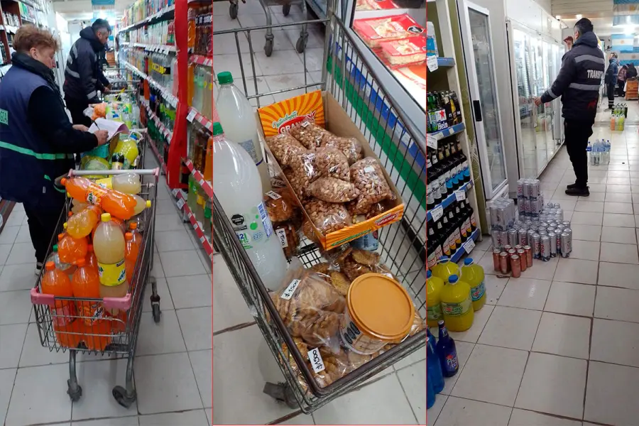 Decomiso de mercader&iacute;a vencida (Municipalidad de Federaci&oacute;n)