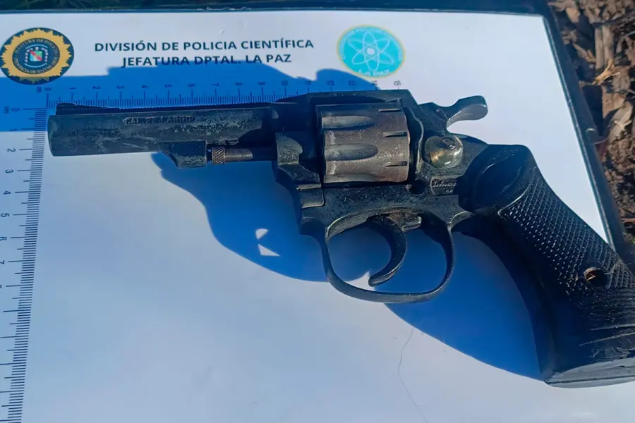 Adolescente disparó contra policías en La Paz durante una persecución (foto Policía de Entre Ríos)