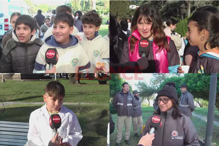 Orgulloso de ser paranaense: los chicos saludaron a la ciudad en su cumpleaños