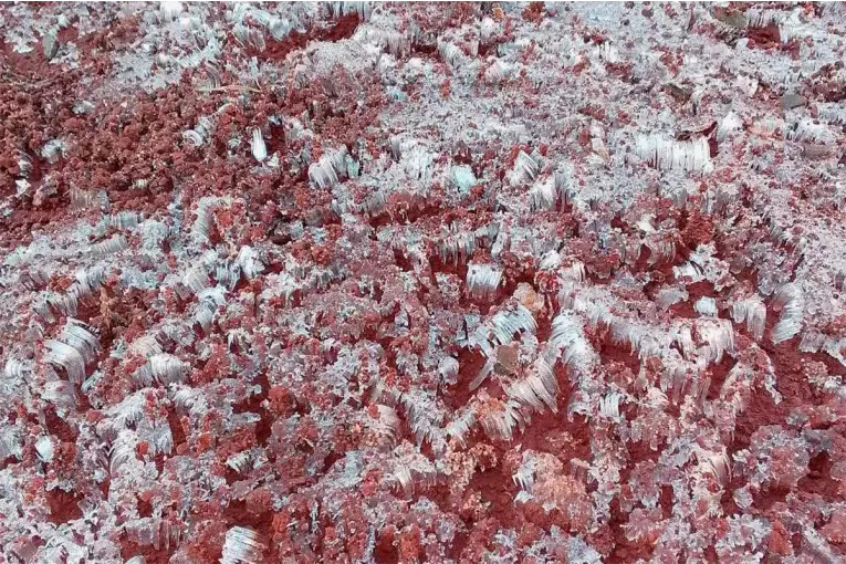 Registraron "agujas de hielo" en Misiones: qué es y cómo se produce este fenómeno meteorológico