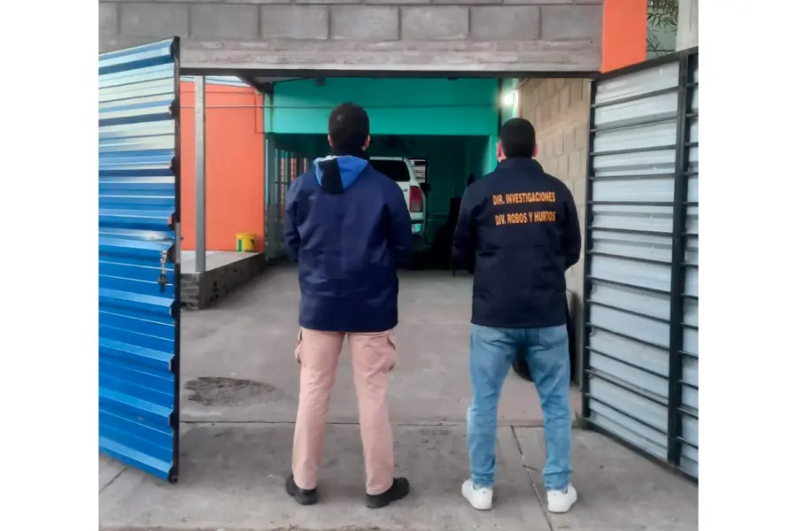 Allanamientos en Paraná por un robo en Pueblo Brugo (foto Policía de Entre Ríos)