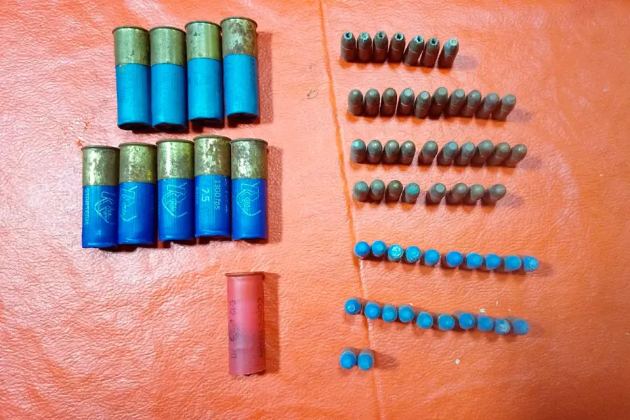 Secuestraron municiones tras allanamientos de Paraná (foto Policía de Entre Ríos)