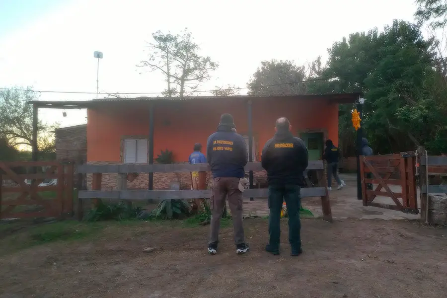 Allanamientos en Paraná por un robo en Pueblo Brugo (foto Policía de Entre Ríos)