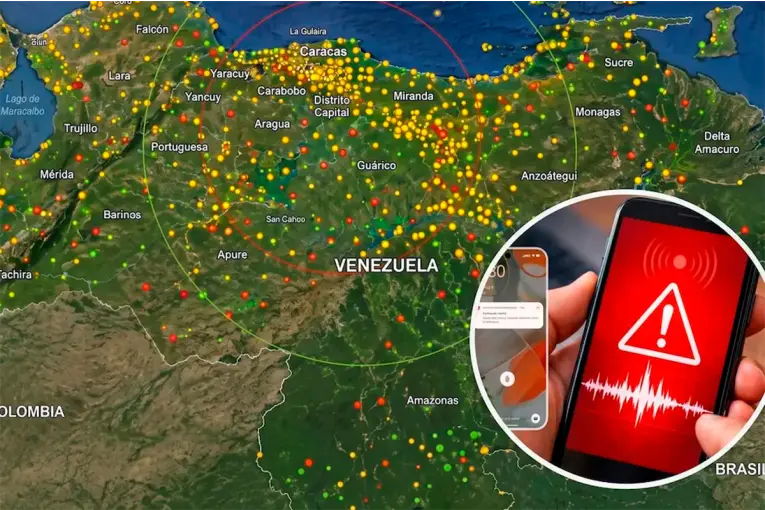 Alerta de terremotos de Google: cómo los celulares Android advirtieron el sismo en Venezuela