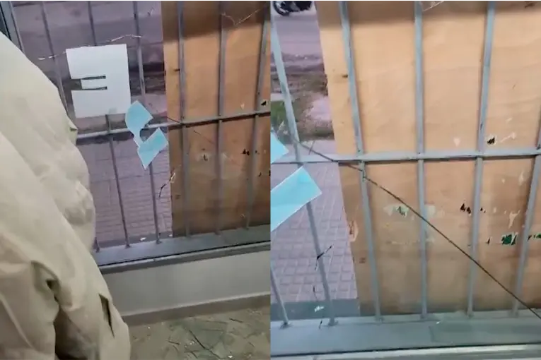 Rompieron la vidriera de un local y robaron prendas de vestir en Paraná