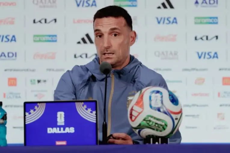 Scaloni confirmó que Messi será suplente ante Jordania y envió un emotivo mensaje de apoyo a Venezuela