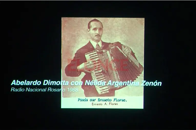 Proyectaron la película sobre el acordeonista entrerriano Abelardo Dimotta: "Su música nos pertenece a todos"