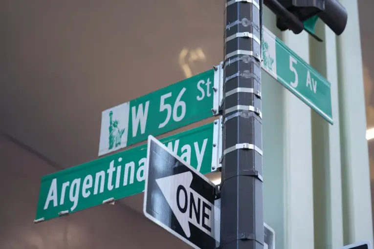 Nueva York inauguró la "Argentina Way": dónde está la calle que homenajea al país en Manhattan