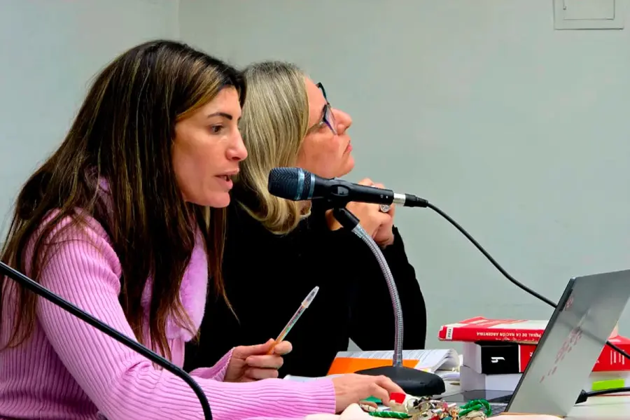 La audiencia en Concordia. (El Sol).
