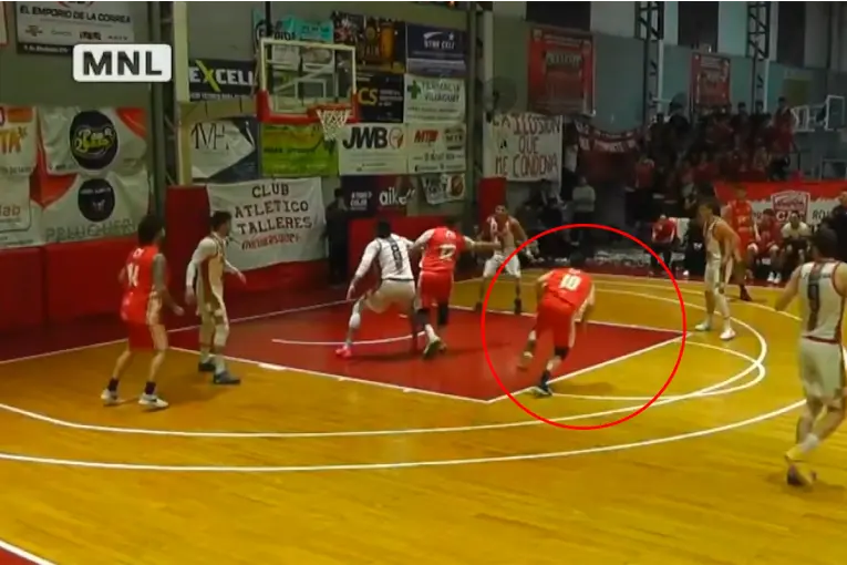 El video de la lesión de Lisandro Ruíz Moreno en las semifinales de la APB