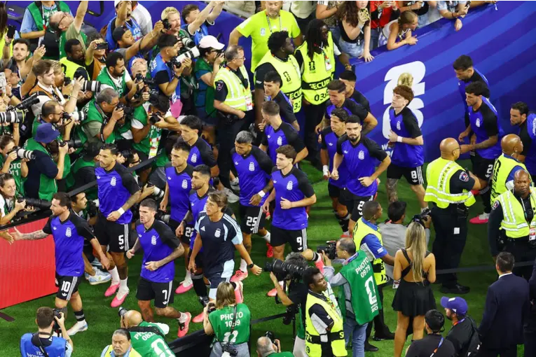 Argentina empata sin goles con Jordania en el cierre de la fase de grupos