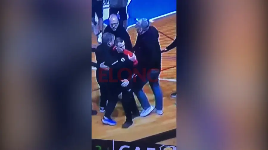 Otra postal del golpe. Foto: Elonce.