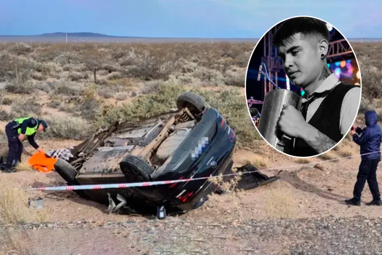 Integrante de una banda de cumbia murió tras chocar contra un camión