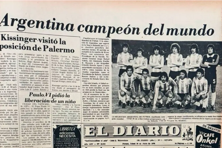 Invitan a una muestra sobre la historia de Argentina en los mundiales de fútbol