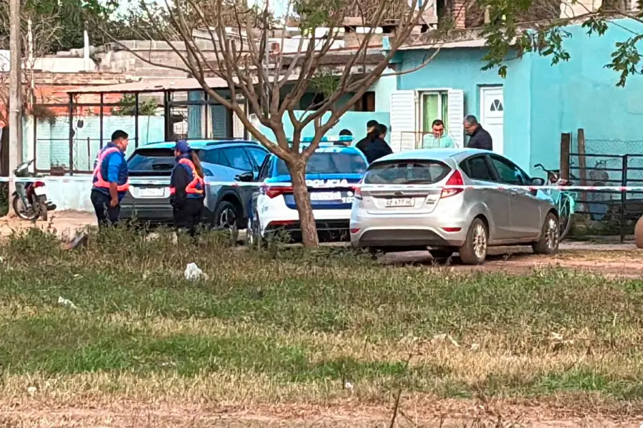 Femicidio seguido de suicidio en localidad cordobesa (foto Canal 50 - Morteros)