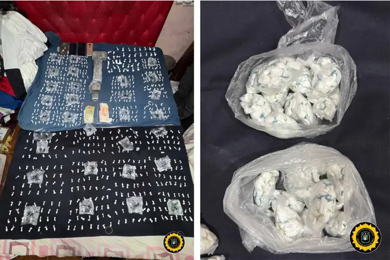 Siete detenidos y más de 860 dosis de cocaína secuestradas en Paraná