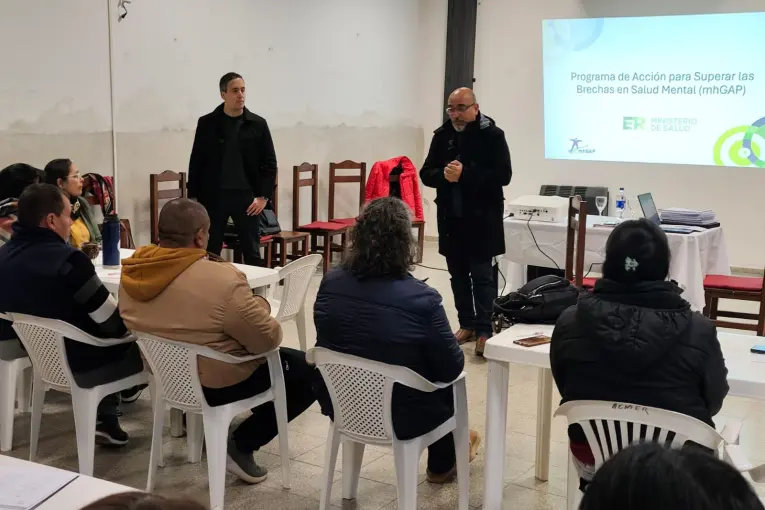 Entre Ríos amplía la atención en salud mental con capacitaciones en seis departamentos