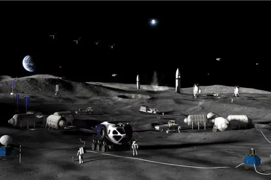 Proyecto de base lunar.