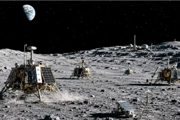 La NASA acelera su plan lunar: cuatro misiones robóticas abrirán camino a una base permanente