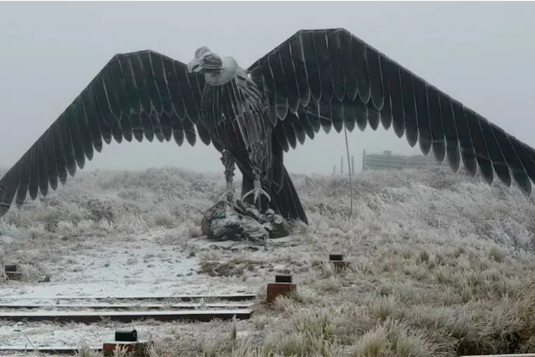 Videos: la ola polar dejó nevadas en Buenos Aires y varias provincias del país