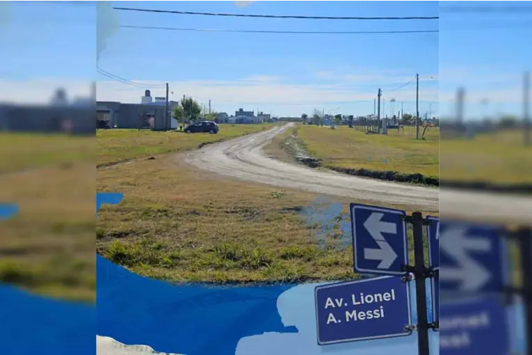 Impulsan que avenida de Cerrito lleve el nombre de Lionel Messi: Es fundamental rendirle homenaje