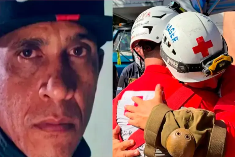 Rescataron a Hernán Gil en Venezuela: sobrevivió ocho días bajo los escombros y se convirtió en el rostro de la esperanza
