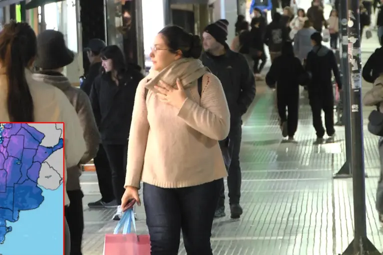 Frío extremo en Entre Ríos: cuándo comenzará a subir la temperatura tras la ola polar
