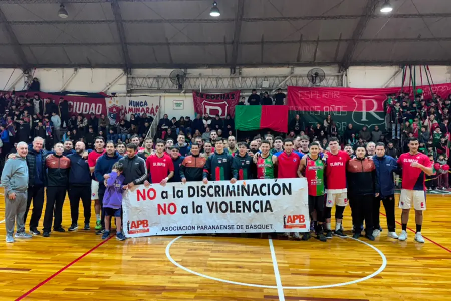 El mensaje para erradicar la violencia. Foto: APB.
