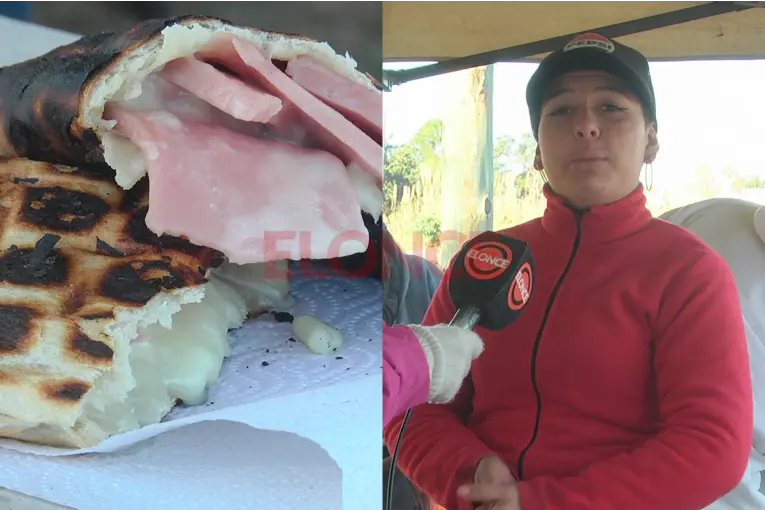 Perseverar e insistir, la clave de emprendedora que cautiva con sus tortas asadas rellenas