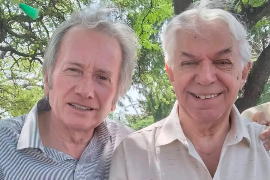 Roberto Romani, junto a Rub&eacute;n Cuestas.-