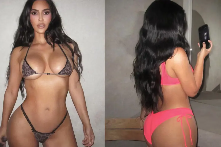 Kim Kardashian.