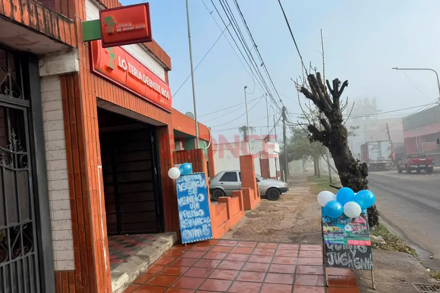 Agencia de t&oacute;mbola N&ordm;11 de Paran&aacute; (foto Elonce)