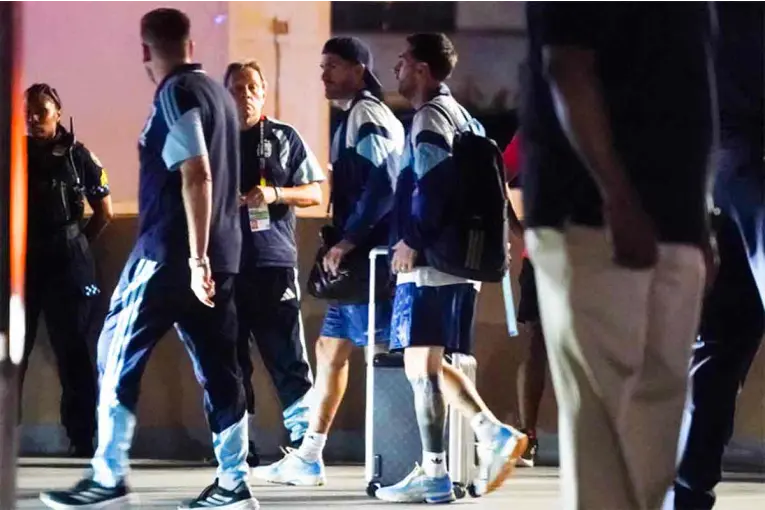 La Selección Argentina ya está en Atlanta para el duelo de octavos ante Egipto