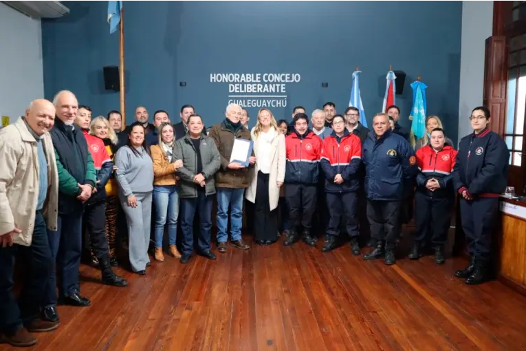 Incorporarán un aporte voluntario para Bomberos de Gualeguaychú en una tasa municipal