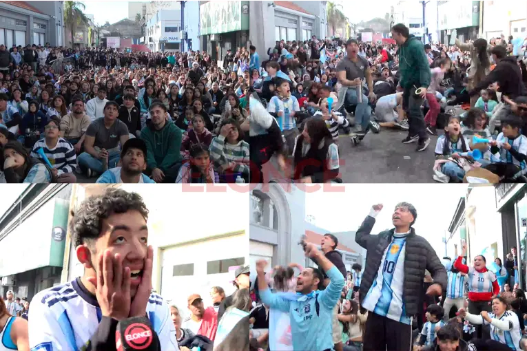 La Fan Zone de Paraná explotó de emoción con la remontada de Argentina ante Egipto