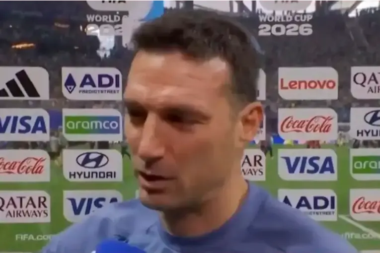 Scaloni se quebró en llanto tras la clasificación a cuartos de final: ¡Qué grupo de jugadores, hermano!