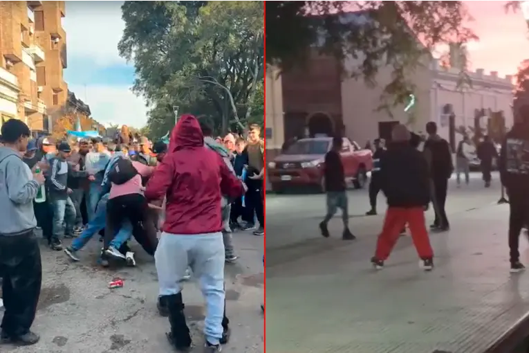 La Paz: un detenido y disparos con balas de goma tras incidentes en festejos por Argentina