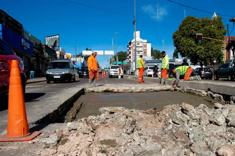Habrá corte de tránsito en avenida Ramírez por trabajos de hormigonado