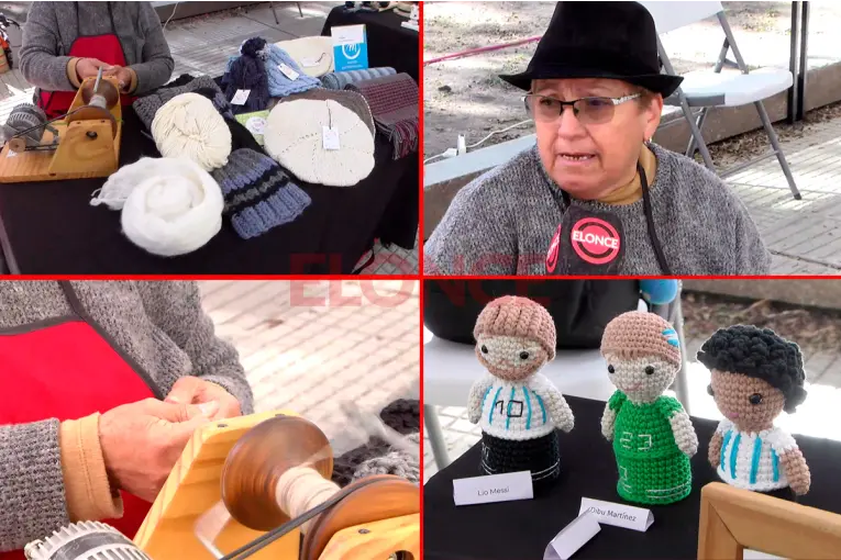 De lana hilada a mano a "amigurumis" de Messi en los 10 años del Museo de Casa de Gobierno
