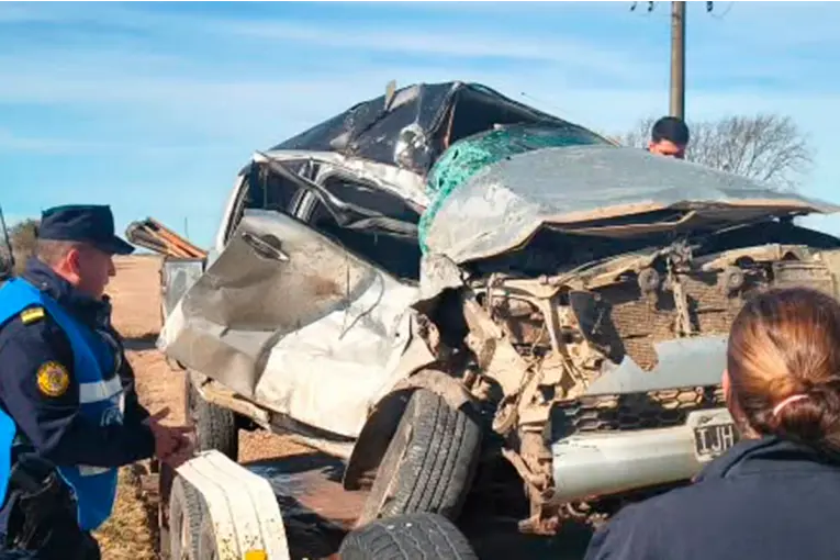 Choque fatal en General Galarza: murió una joven de 26 años tras una violenta colisión