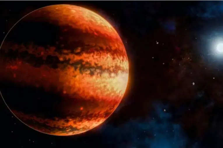 Descubrieron un exoplaneta más grande que Júpiter y con características poco comunes