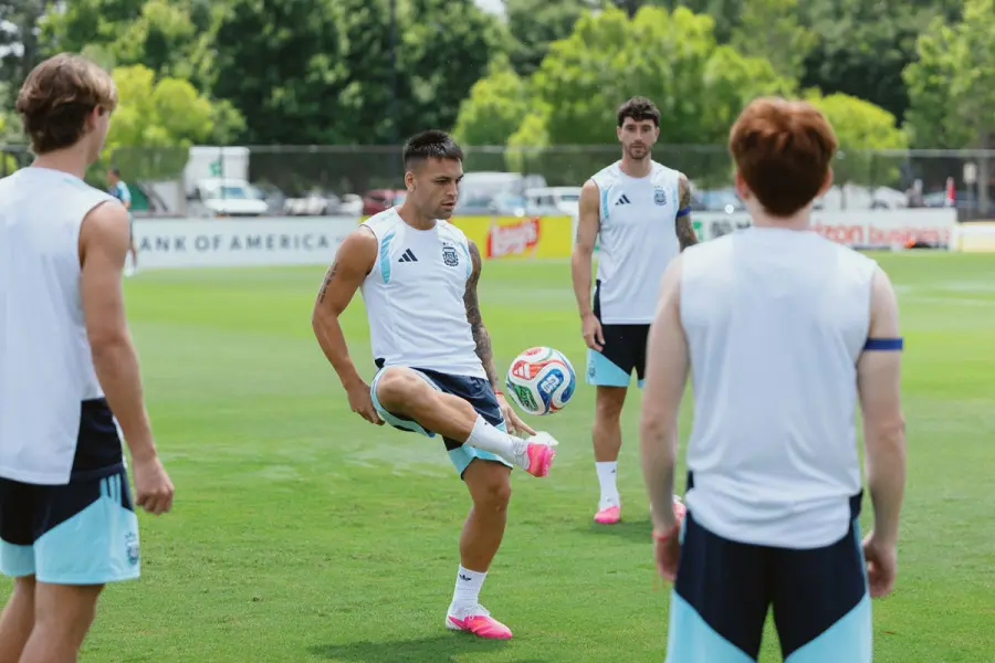 La Selecci&oacute;n Argentina entrenar&aacute; por &uacute;ltima vez.