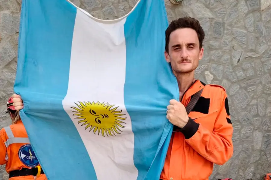 Christian Luccisano en La Guaira.