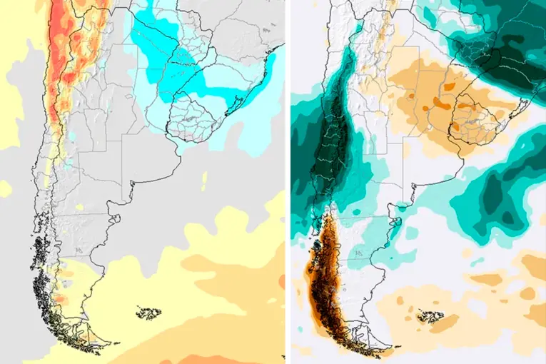 Julio mantendría temperaturas por debajo de lo normal y menos lluvias en Entre Ríos