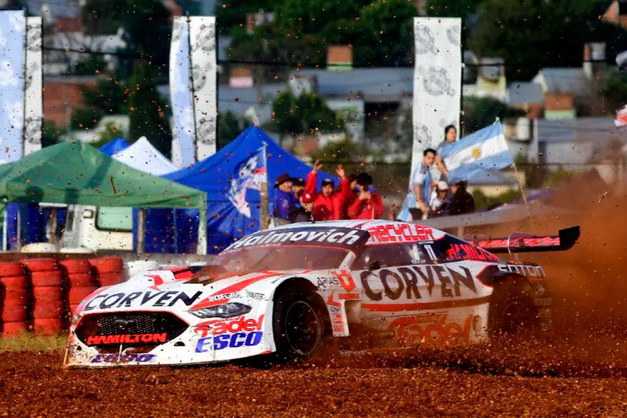 Mariano Werner termin&oacute; und&eacute;cimo pese a despistarse. Foto: ACTC.