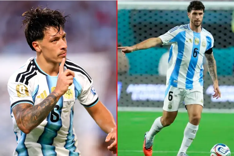 Los entrerrianos Martínez y Senesi festejaron el pase de Argentina a semifinales