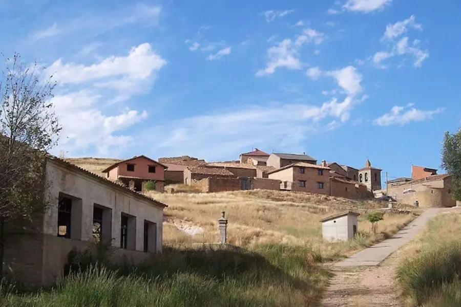 Pueblo Arenillas en Espa&ntilde;a.