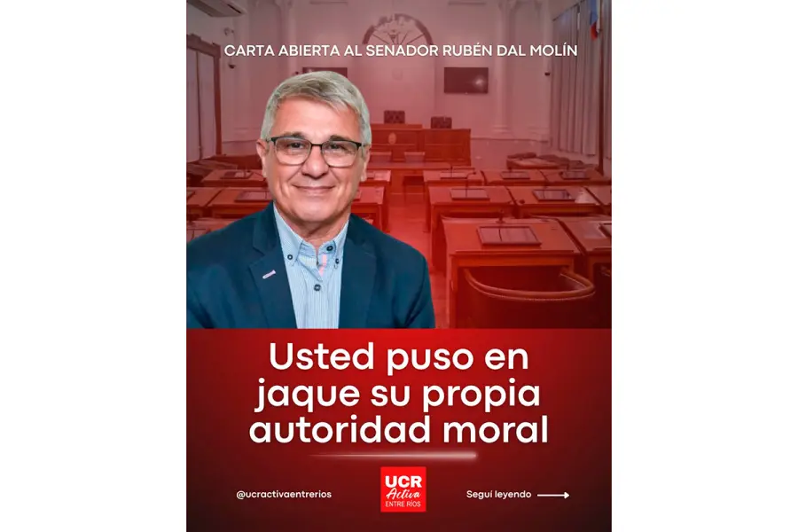 UCR Activa pidi&oacute; la renuncia de Dal Mol&iacute;n por el tr&aacute;mite jubilatorio