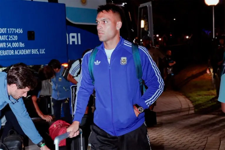 La Selección Argentina ya está en Atlanta para buscar un lugar en la final de la Copa del Mundo